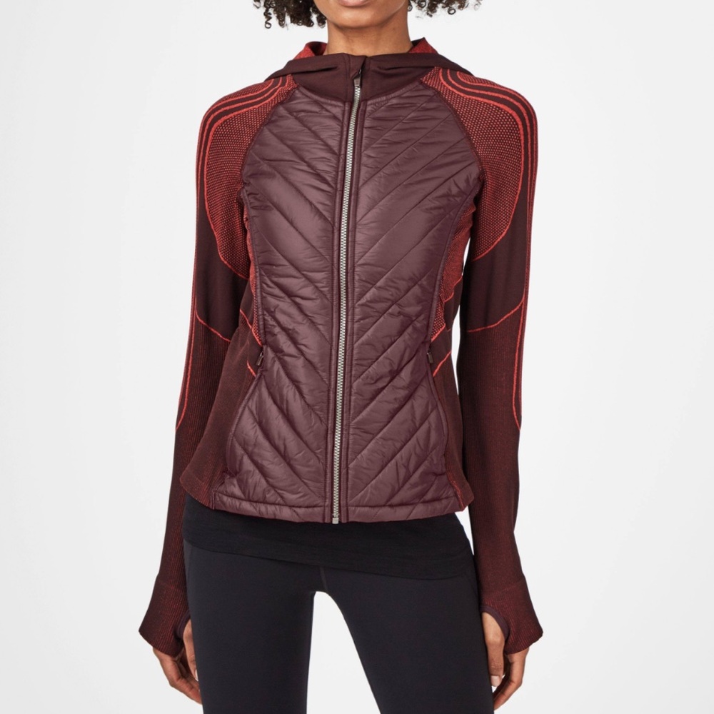 Sweaty Betty Speedy Seemless Running Jacket Red Size L